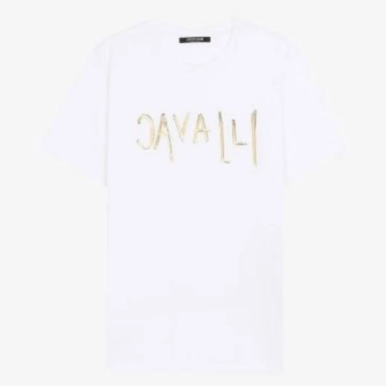 Logo Print Slim-Fit Cotton T-Shirt