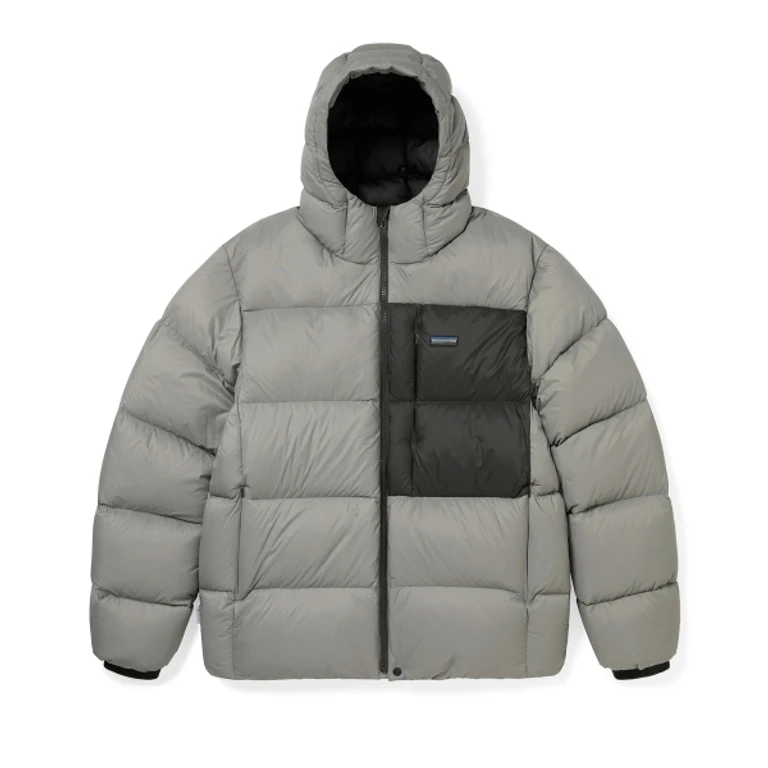 GORE-TEX WINDSTOPPER Puffer Down Jacket Warm Grey