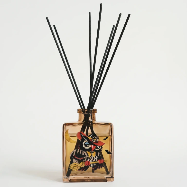 Vintage Halloween Owl - Spiced Pumpkin 5oz Oil Reed Diffuser Set