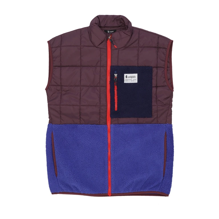 Men's Trico Hybrid Vest Wine/blue Violet