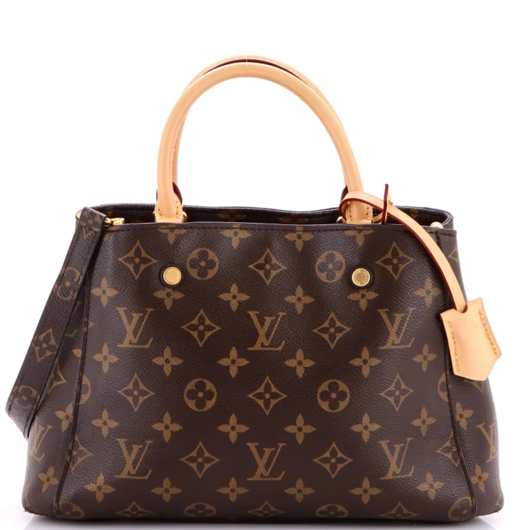 Montaigne Handbag Monogram Canvas BB