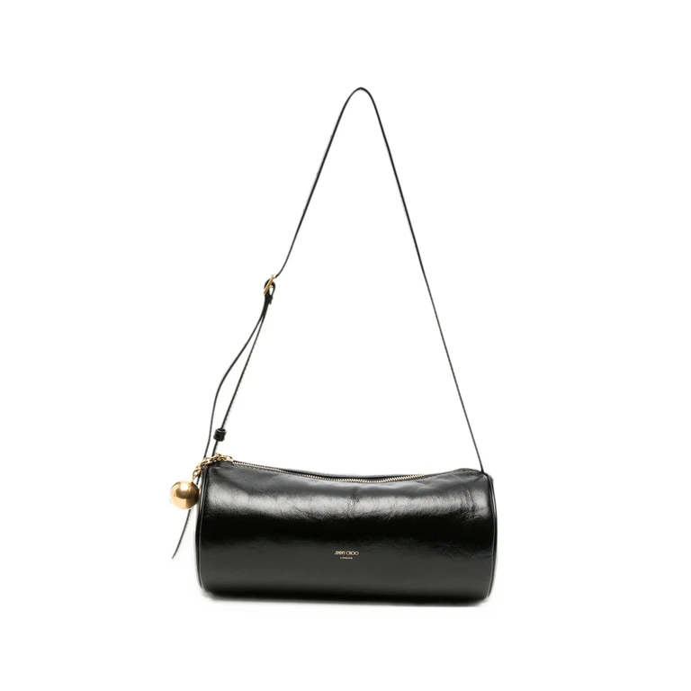 Tube Mini Leather Clutch Bag