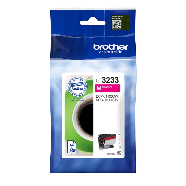 LC-3233M Ink cartridge magenta. 1.5K pages for Brother MFC-J 1