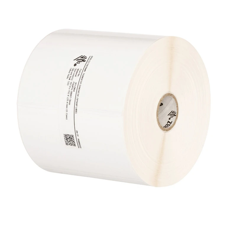PolyO 3100T White Self-adhesive printer label
