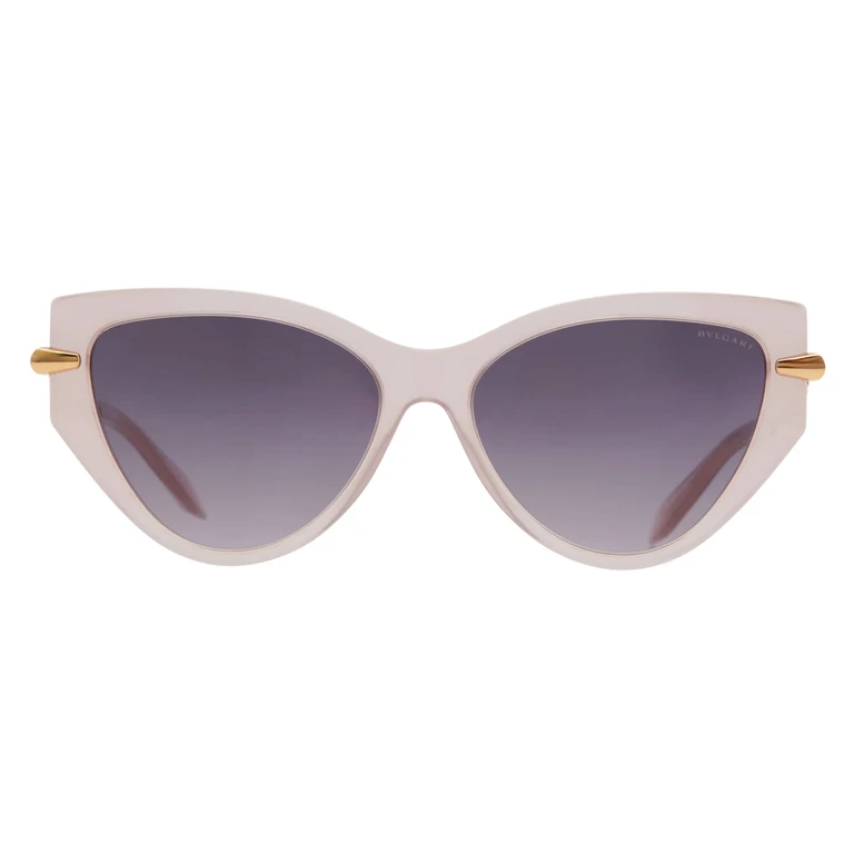 Serpenti Viper Grey Cat Eye Ladies Sunglasses BV40001I 72B 56