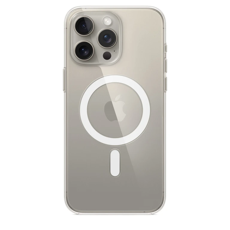 Custodia per iPhone 15 Pro Max con MagSafe - Trasparente