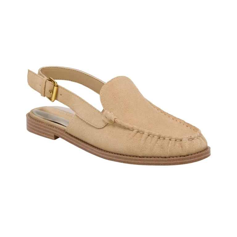 L-Sully Leather Slingback