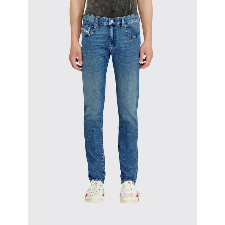 D-Strukt Five-Pocket Slim Fit Stretch-Denim Jeans (A035620HDBK01)