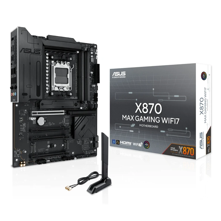 X870 MAX GAMING WIFI7 AMD X870 Socket AM5 ATX