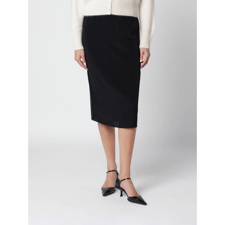 Skirt Woman color Black (5325SIBL)