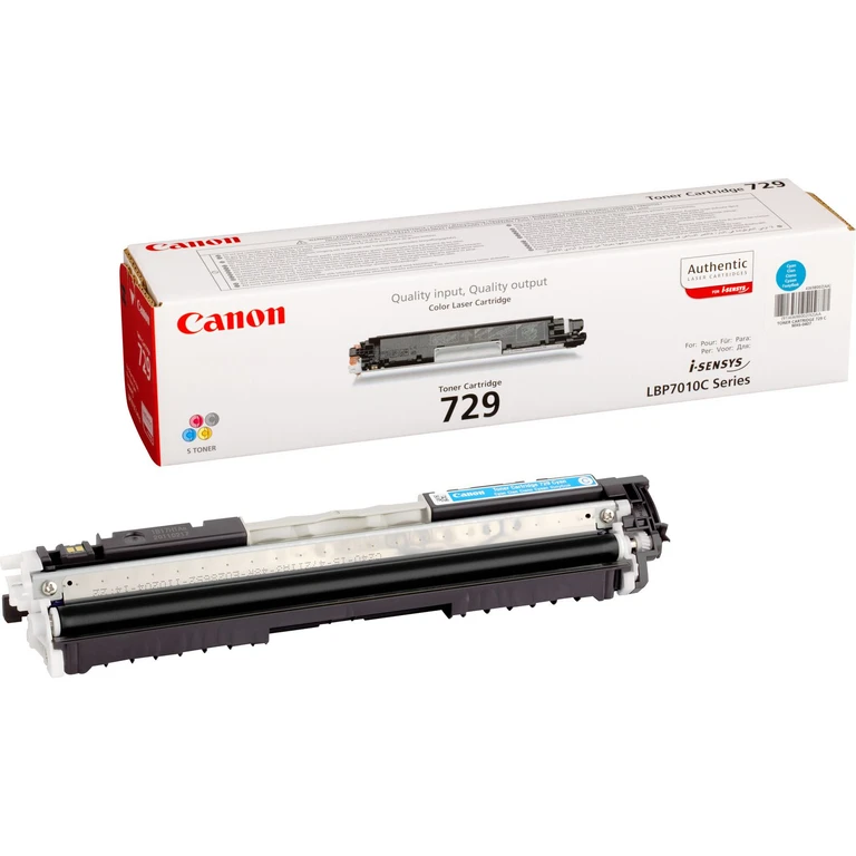Canon 4369B002/729C Toner cyan. 1K pages ISO/IEC 19798 for Canon LBP-7
