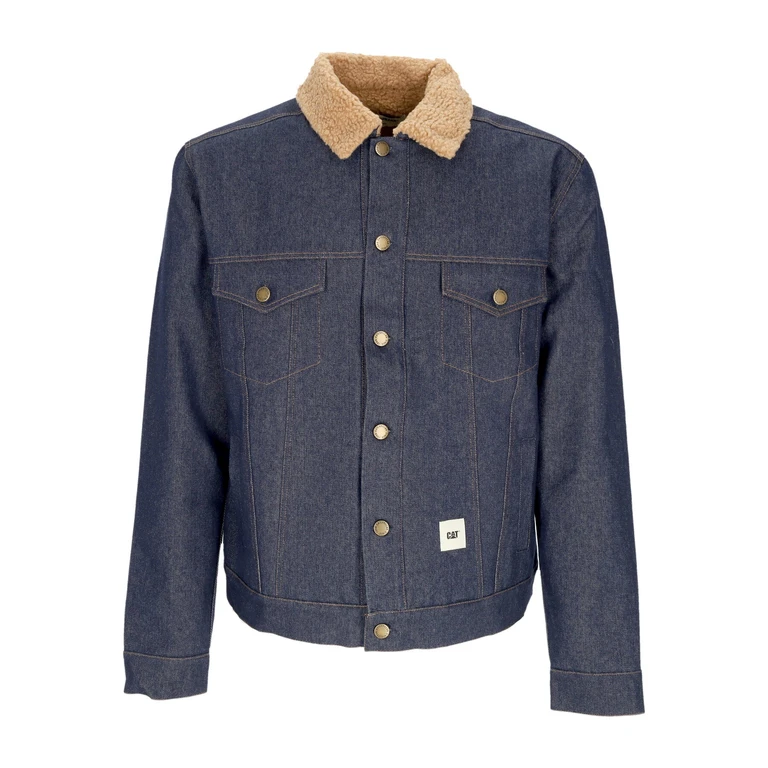Men's Jeans Denim Tracker Jacket Raw Unwashed