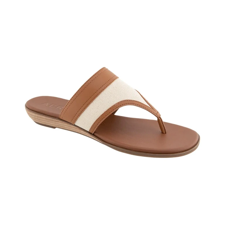 Gesa Canvas Flat Sandal