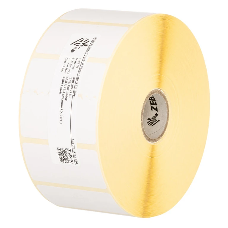 Z-Select 2000D White Self-adhesive printer label