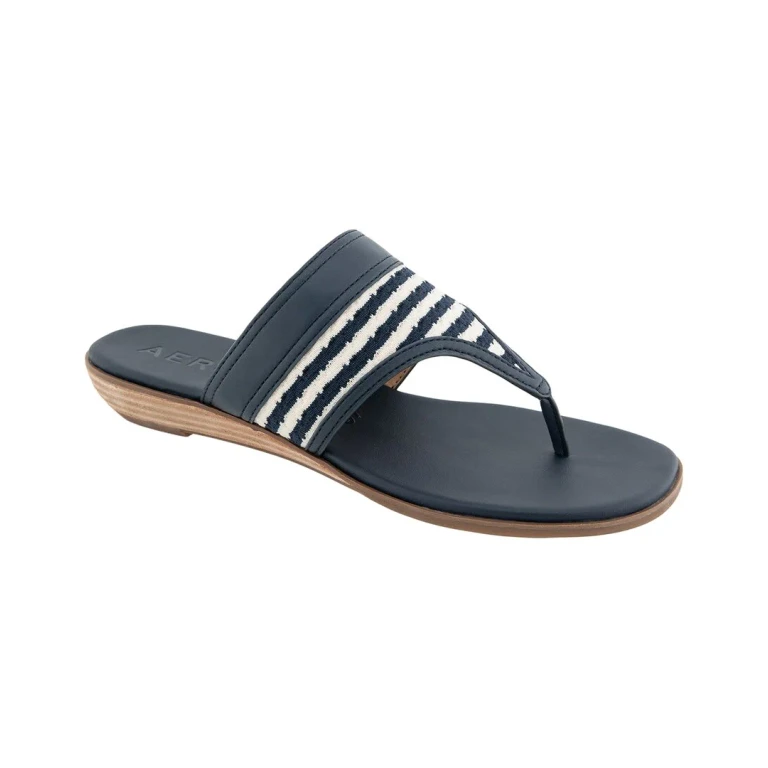 Gesa Canvas Flat Sandal
