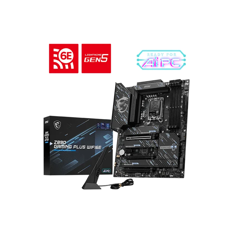 Z890 GAMING PLUS WIFI6E motherboard Intel Z890 LGA 1851 (Socket V1) ATX