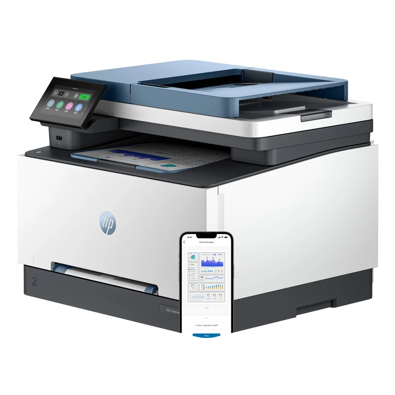 LaserJet Pro 3302fdn Multifunction Color Printer. Ethernet Only; Co