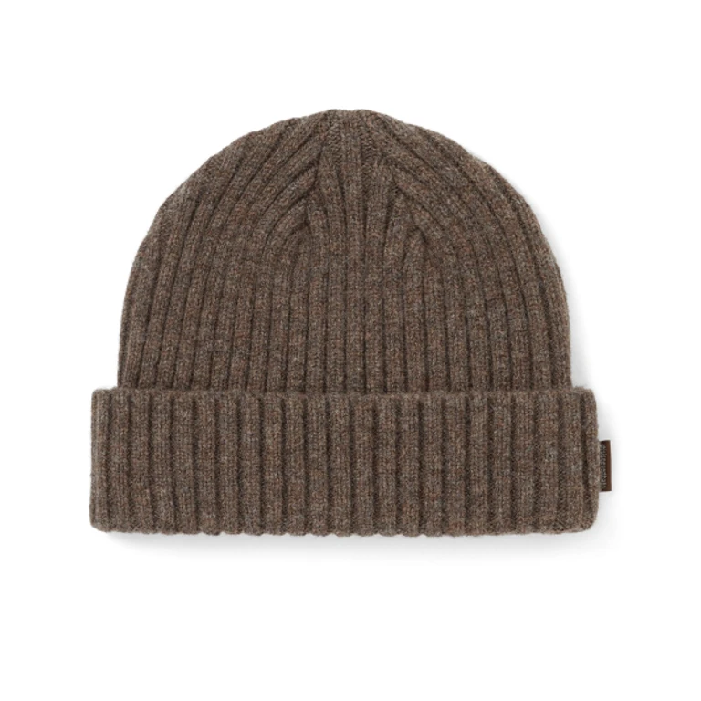 Basic Wool Beanie Brown