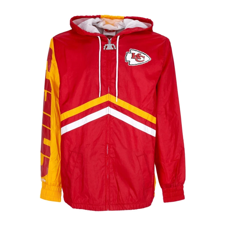 Men's Nfl Undeniable Full Zip Windbreaker Kanchi Scarlet Windbreaker