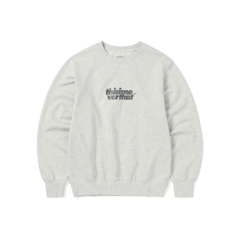 (SS24) OL-Logo Crewneck - Oatmeal