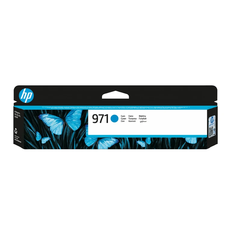 CN622AE/971 Ink cartridge cyan. 2.5K pages ISO/IEC 24711 24.5ml for