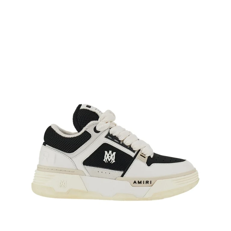 Leather and mesh MA-1 sneakers Man 40