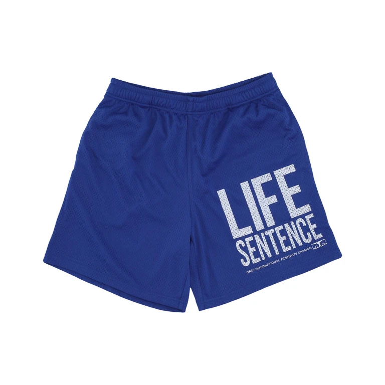 Bigwig Men's Basketball Shorts Otium Mesh Short Surf Blue