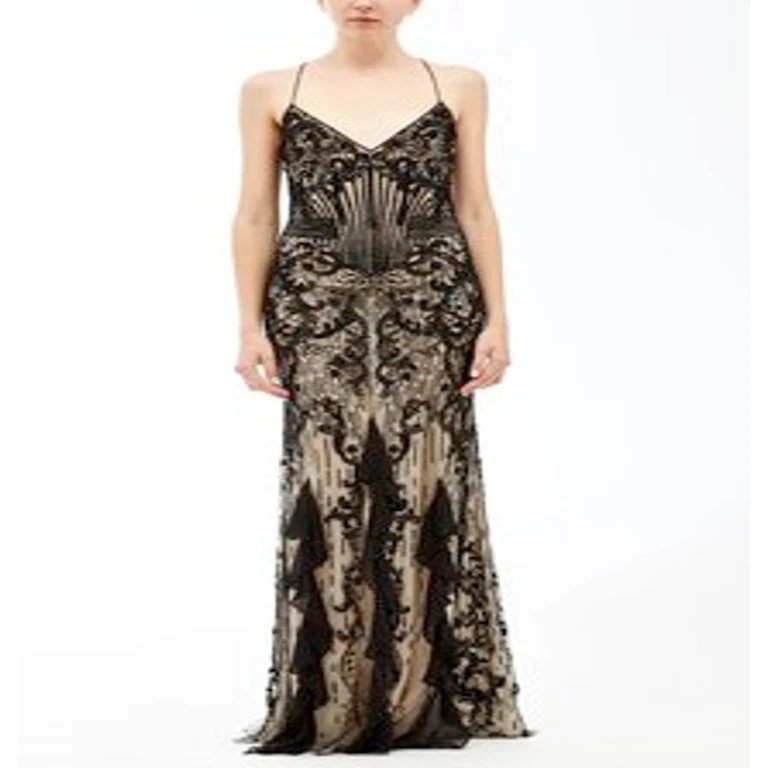 Embellished Evening Gown