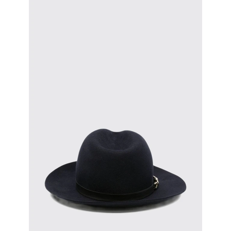 Wool Panama Hat with Wide Brim (EW005462AF28945UB060)