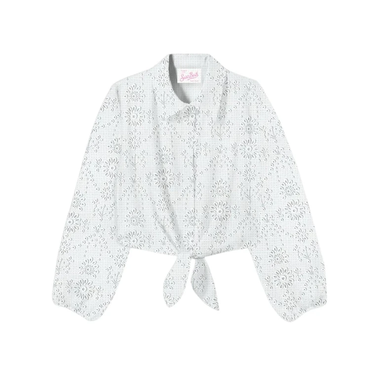 Women's knitwear mc2 saint barth - febby crop shirt over woman - n.d.