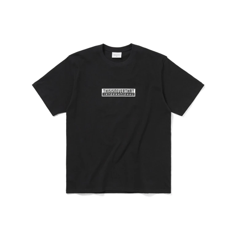 TNT International Tee Black