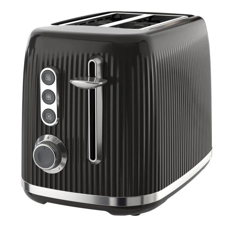 VTR001 Bold 2-Slice Toaster Black