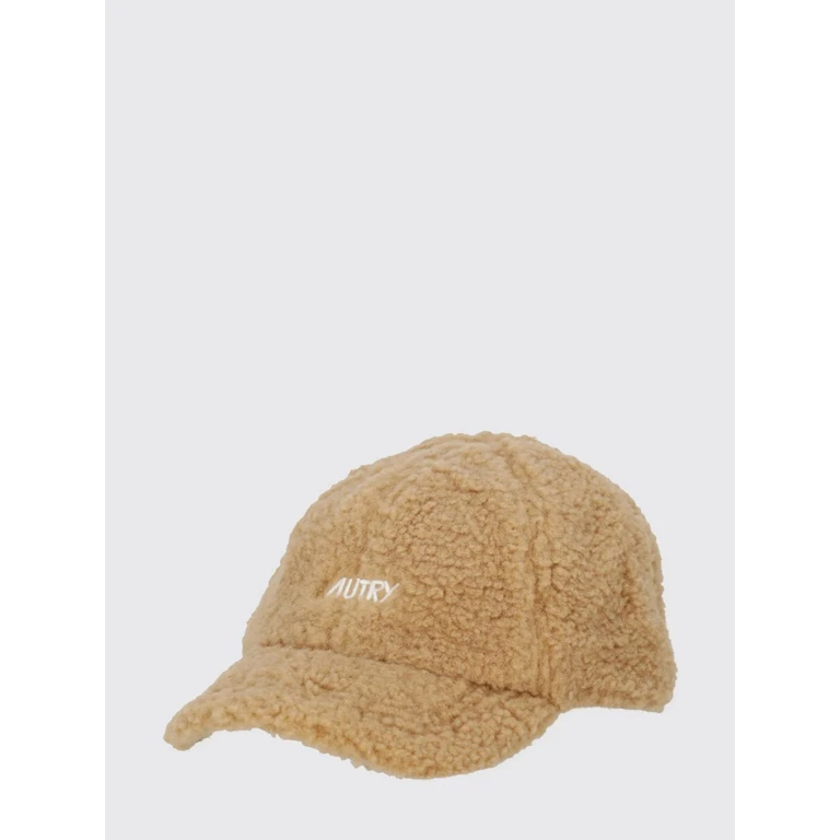 Ribbed Wool Beanie Hat with Turn-Up Cuff and Contrast Logo (ACPU154E)