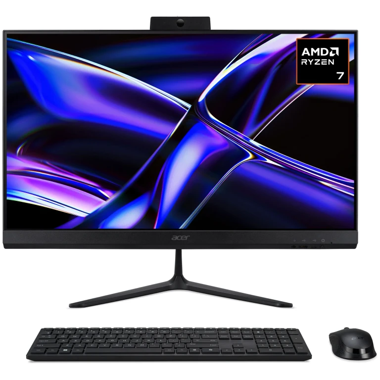 Aspire C27-B All-in-One Desktop AMD Ryzen 7-350 16GB 1TB SSD Integrated AMD Radeon Graphics 27" Full HD Windows 11 Black