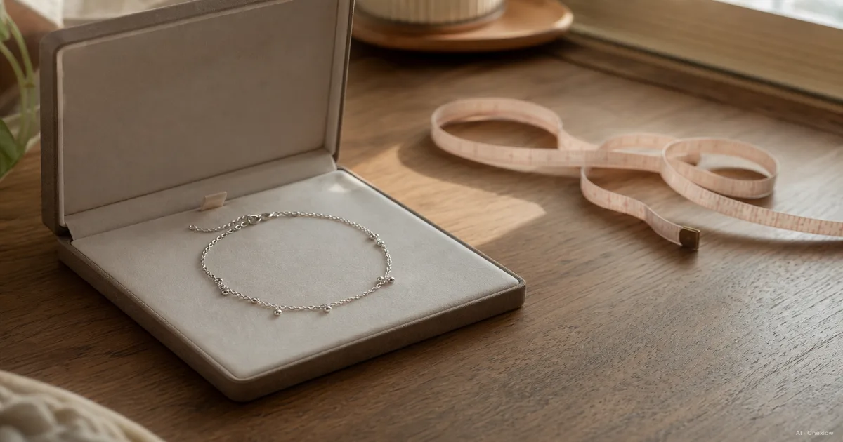 Your First Anklet, How to Measure, Pick a Metal, and Keep It Waterproof