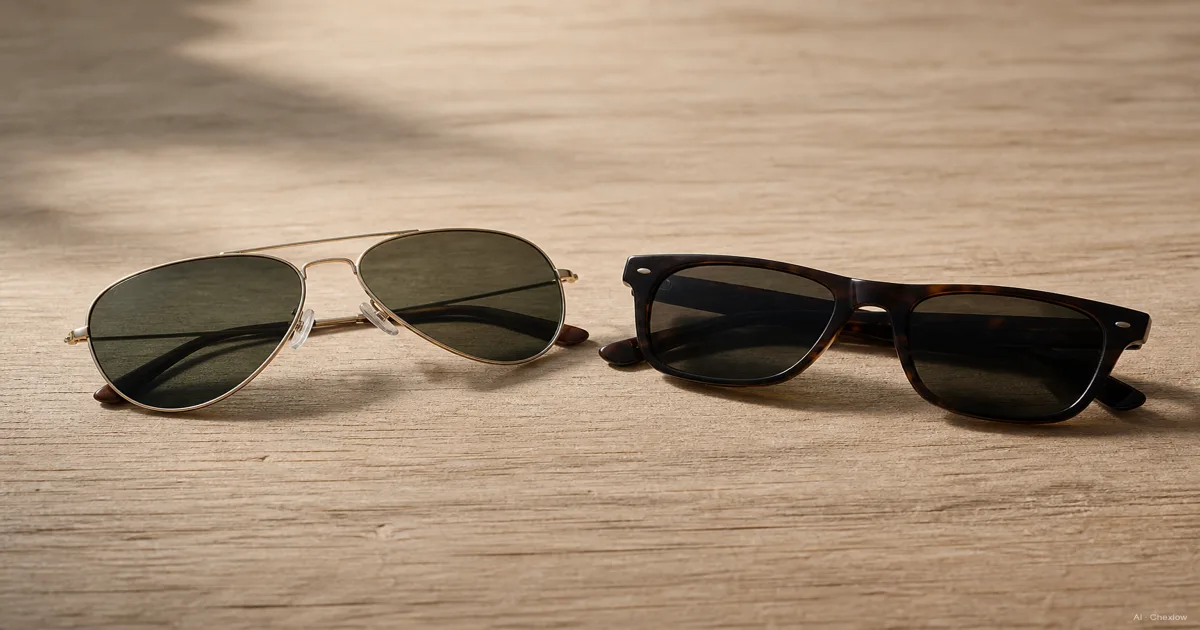 Aviator or Wayfarer, Which Sunglasses Shape to Buy First