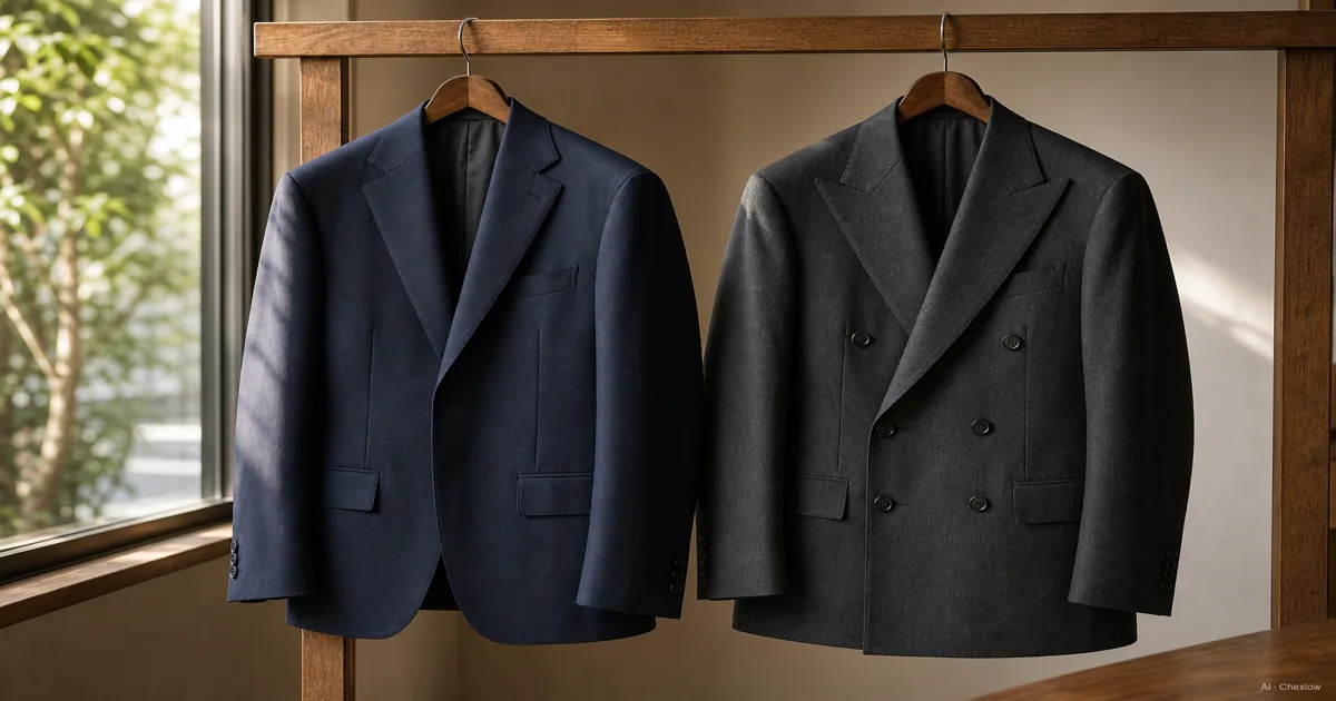 Single-Breasted or Double-Breasted, Which Blazer Stance to Buy First