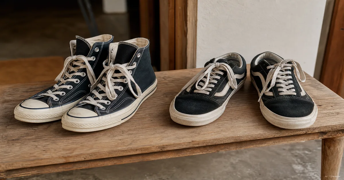 匡威Chuck 70还是万斯Old Skool，第一双该选哪个