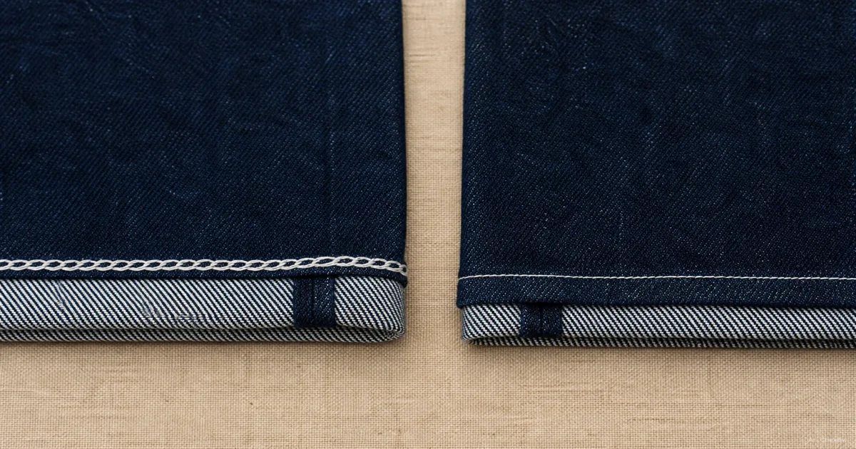 Chain Stitch or Clean Hem: Which Way to Hem Your Jeans