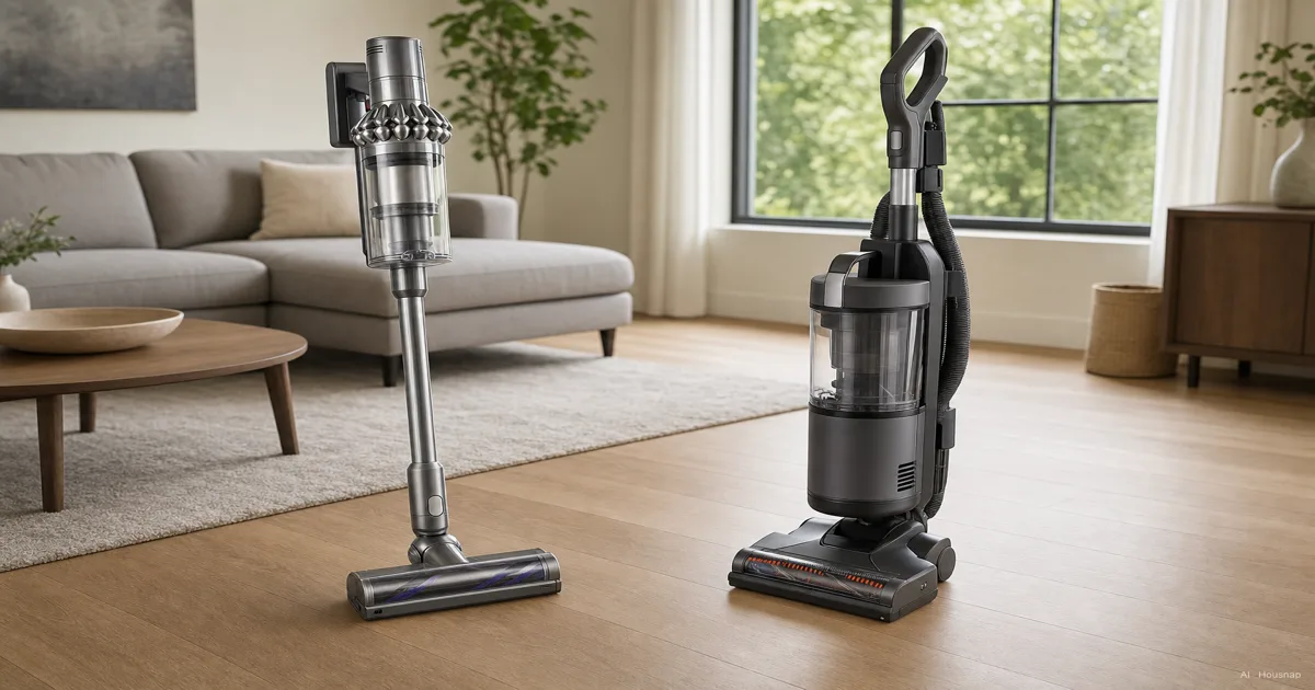 Dyson vs Shark Vacuums, Which Brand Actually Fits Your Home — AI illustration