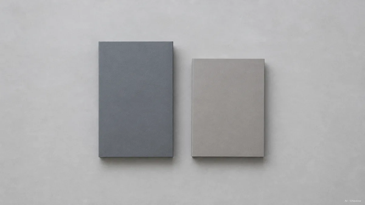 Image: A clean editorial comparison illustration showing two simple bar markers, one slightly taller than the other, representing a modest cleaning difference, calm neutral palette, no text labels, no brand marks