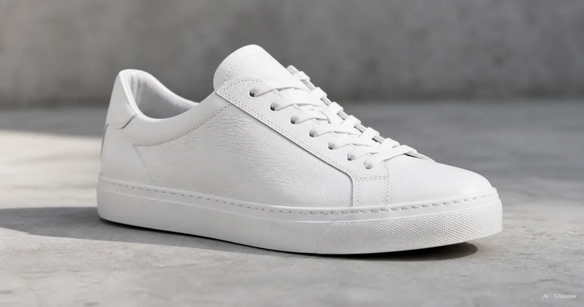 Your First White Leather Sneaker, What Actually Decides How It Ages
