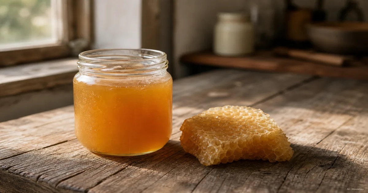 Raw Honey vs Processed Honey, What to Check Before Your First Jar — KI-Illustration