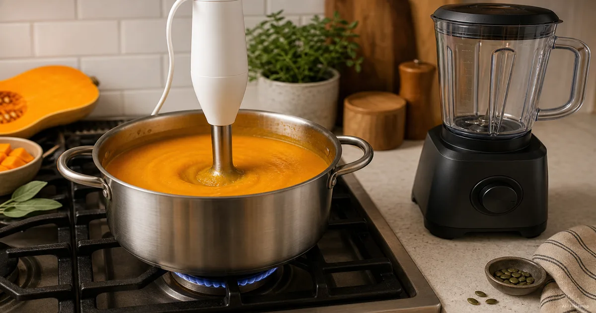 Immersion Blender vs Countertop Blender: Which One to Buy First — AI illustration