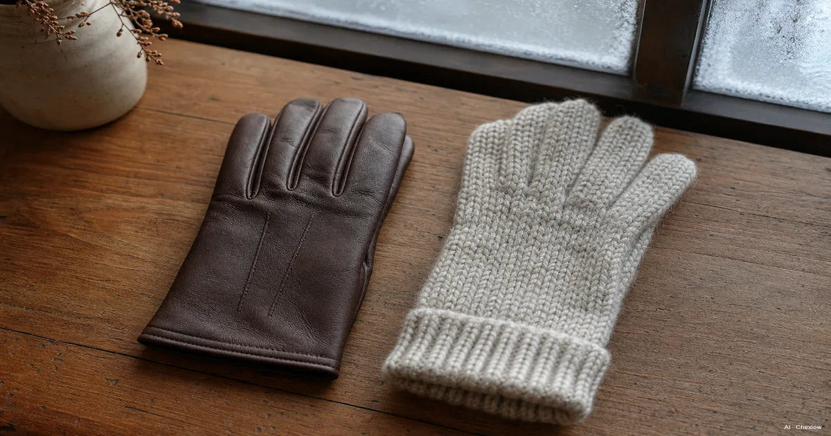 Leather Gloves vs Wool Gloves, Which One to Buy First