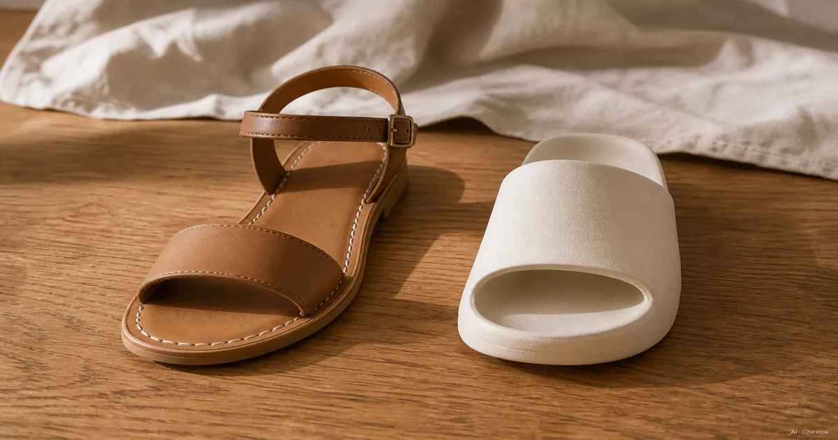 Leather Sandals vs Slides, How to Choose Your First Summer Pair