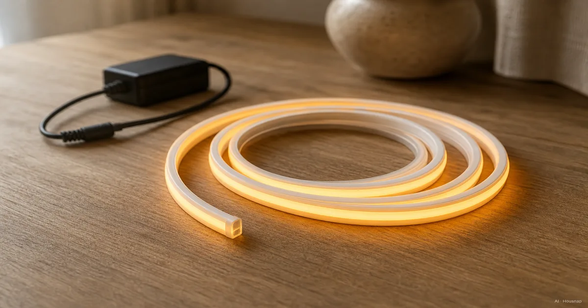 Your First LED Strip Light, What the Specs Actually Mean — AI illustration