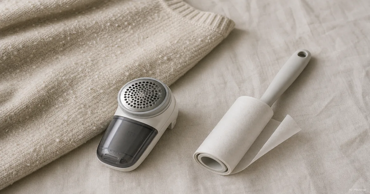 Fabric Shaver vs. Lint Roller, Which One Should You Buy First