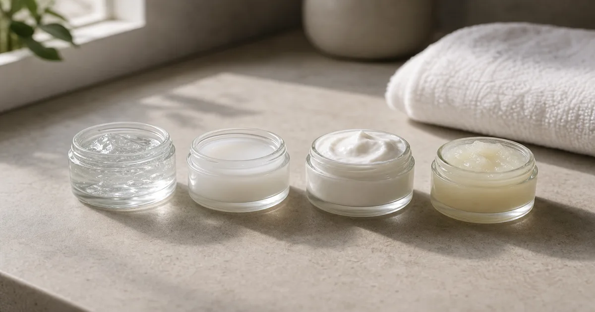 Choosing Your First Moisturizer by Skin Type, Read the Texture Before the Promise