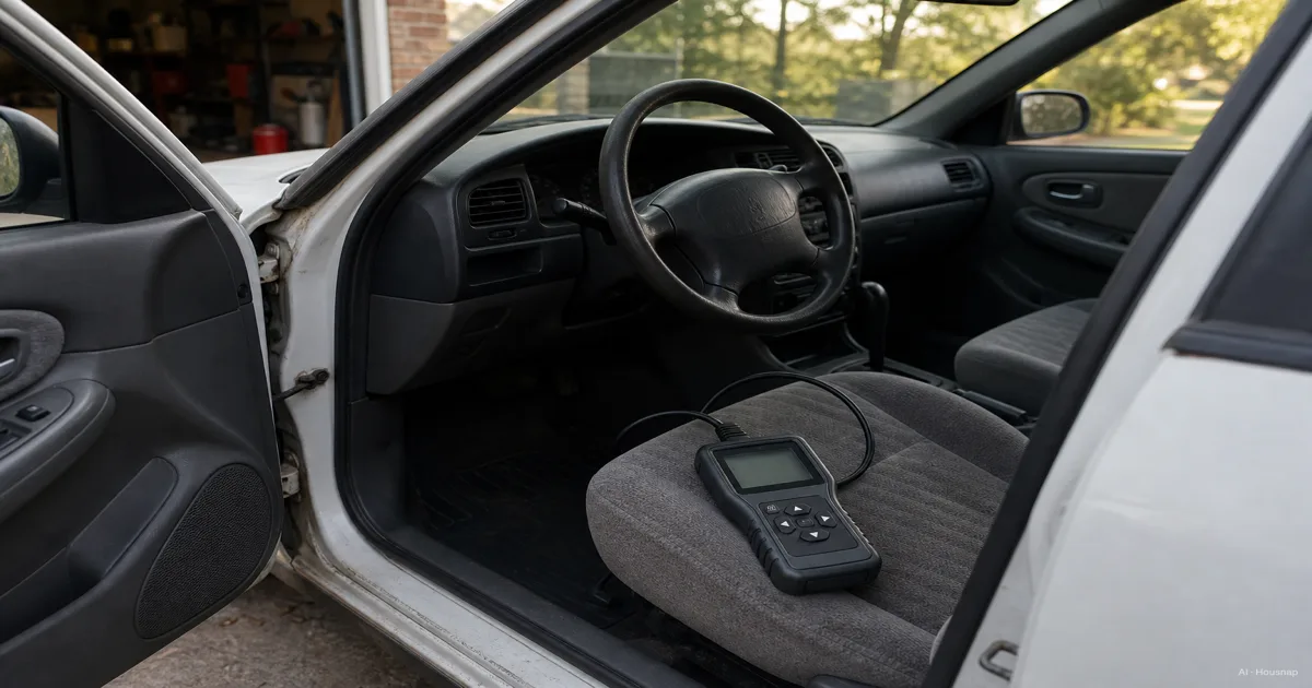 Your First OBD2 Scanner, How to Read Live Data and Compatibility Before You Buy — AI illustration